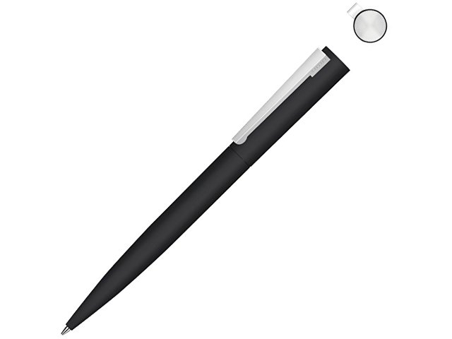 K187991.07 - Ручка шариковая металлическая «Brush Gum», soft-touch