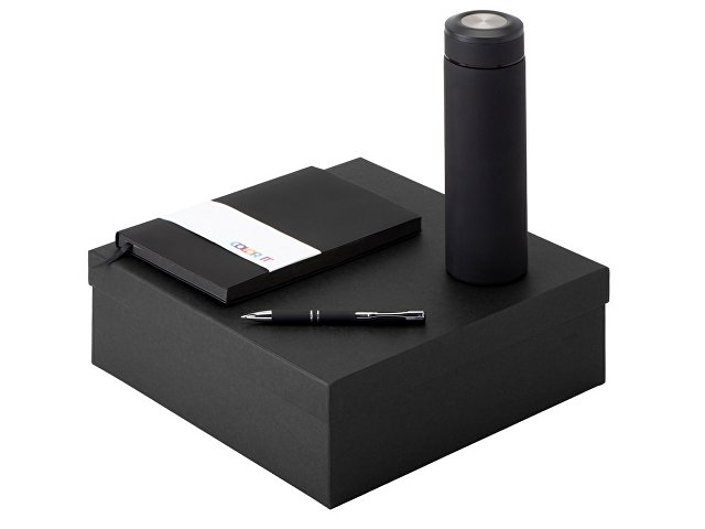 Подарочный набор «Color it» с блокнотом, металлической ручкой и термосом (K350097.10)
