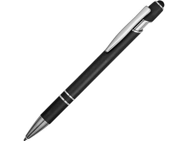 K18381.07 - Ручка-стилус металлическая шариковая «Sway» soft-touch