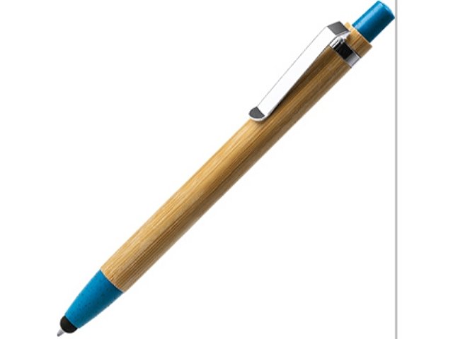 KBL8084TA242 - Ручка-стилус шариковая бамбуковая NAGOYA