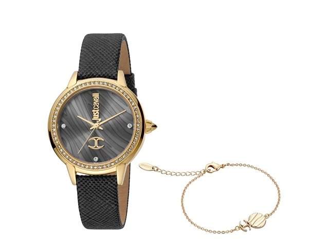 Подарочный набор: часы наручные женские, браслет (K60024)