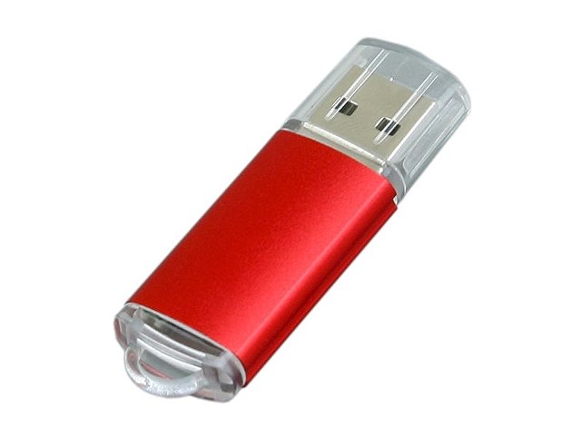 K6018.64.01 - USB 2.0- флешка на 64 Гб с прозрачным колпачком