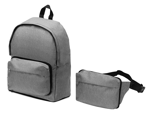 Рюкзак из переработанного пластика «Extend» 2-в-1 с поясной сумкой (K939318)