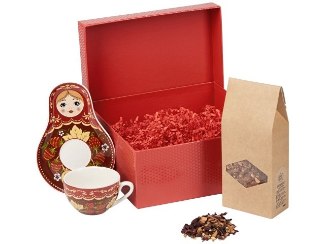 Подарочный набор: чайная пара, чай Глинтвейн (K94825)
