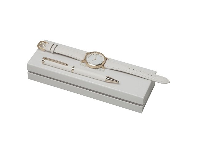 Подарочный набор Bagatelle: часы наручные, ручка шариковая (KCPBN636F)