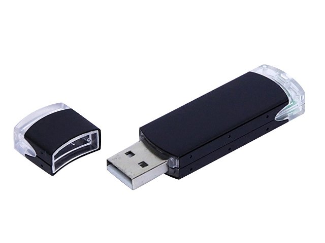 USB 2.0- флешка промо на 16 Гб прямоугольной классической формы (K6014.16.07)