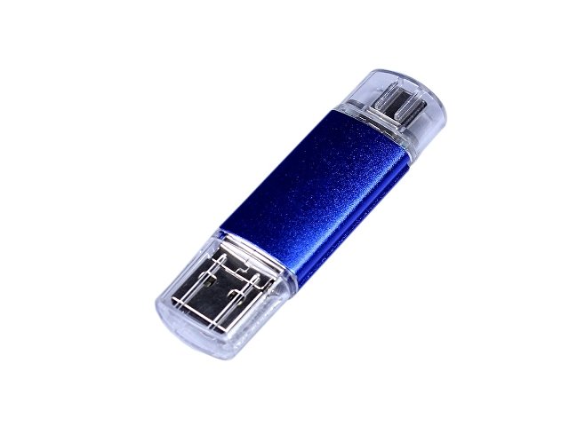 USB 2.0/micro USB/Type-C- флешка на 16 Гб (K6595.16.02)