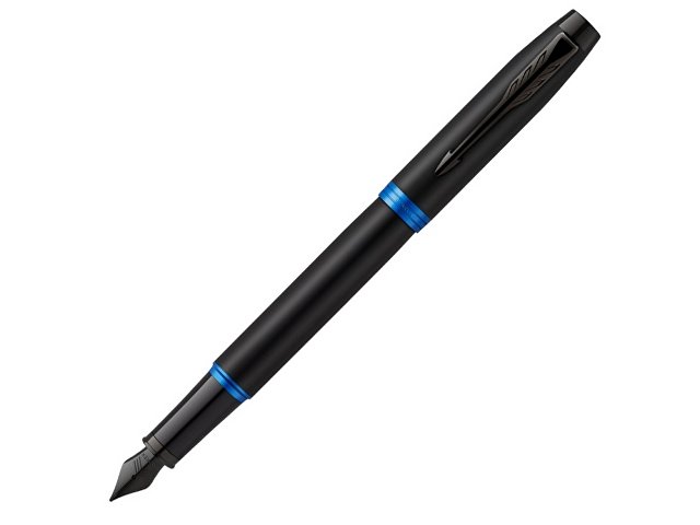 Ручка перьевая Parker «IM Vibrant Rings Flame Blue» (K2172858)
