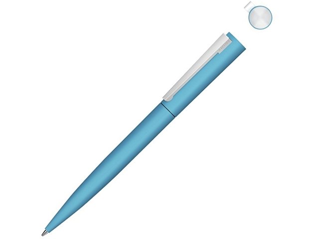 K187991.12 - Ручка шариковая металлическая «Brush Gum», soft-touch