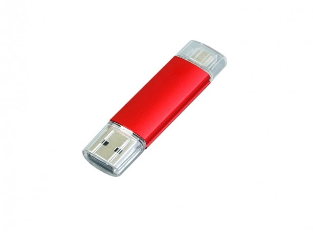 K6594.16.01 - USB 2.0/micro USB- флешка на 16 Гб