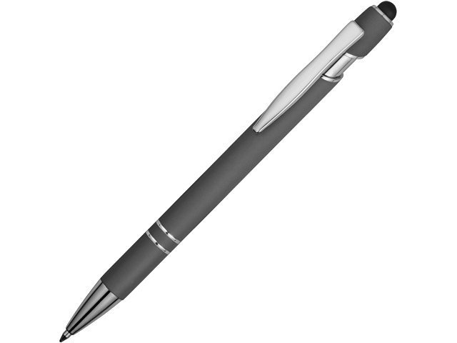 K18381.00 - Ручка-стилус металлическая шариковая «Sway» soft-touch