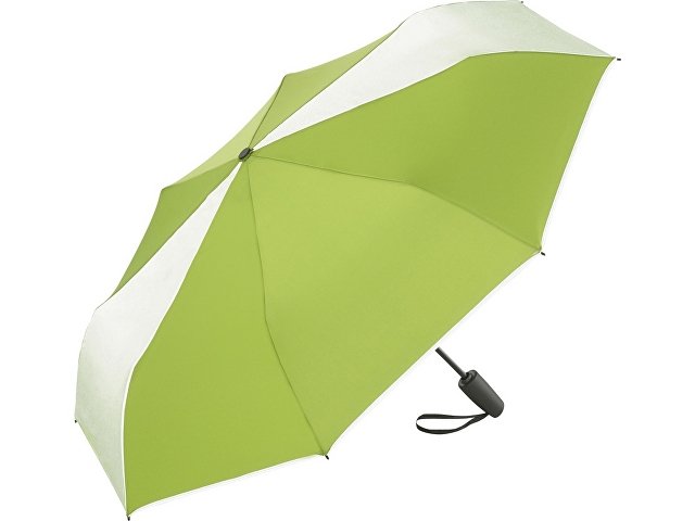 Зонт складной «ColorReflex» со светоотражающими клиньями, полуавтомат (K100087)
