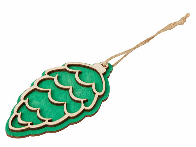 Деревянная подвеска на елку «Cedar» (K625375)