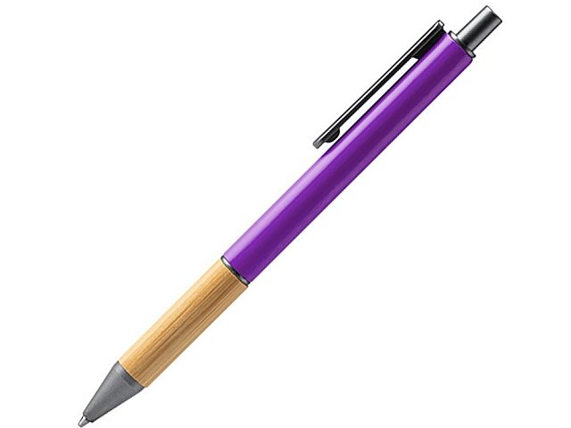 KBL7982TA71 - Ручка шариковая металлическая с бамбуковой вставкой PENTA