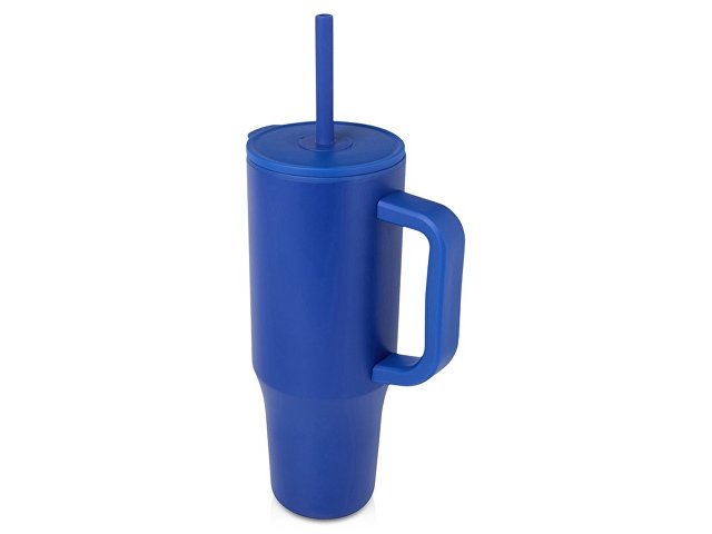 Герметичная термокружка «Brady» с силиконовой трубочкой, переработанная сталь, 900 мл (K10086753)