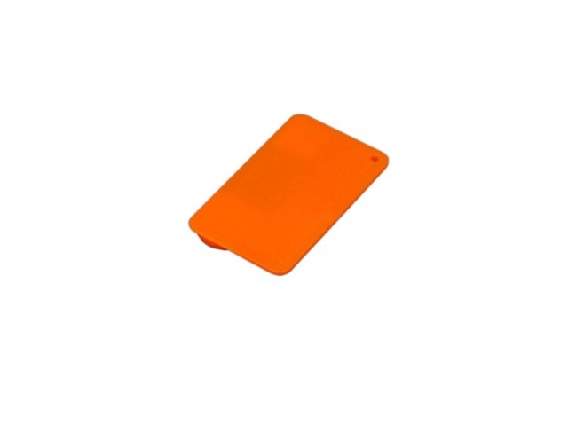 USB 2.0- флешка на 64 Гб в виде пластиковой карточки (K6587.64.08)