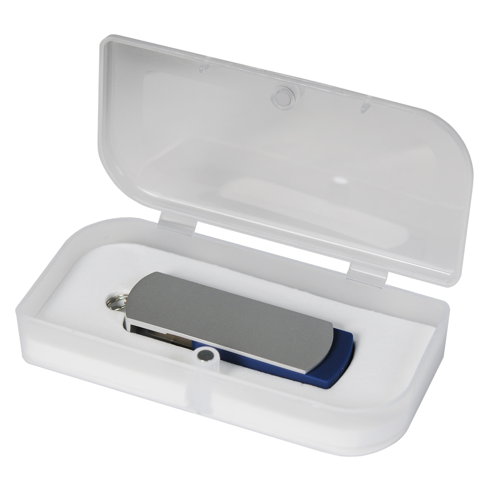 Артикул: A911218.030 — USB Флешка, Elegante, 16 Gb, синий, в подарочной упаковке