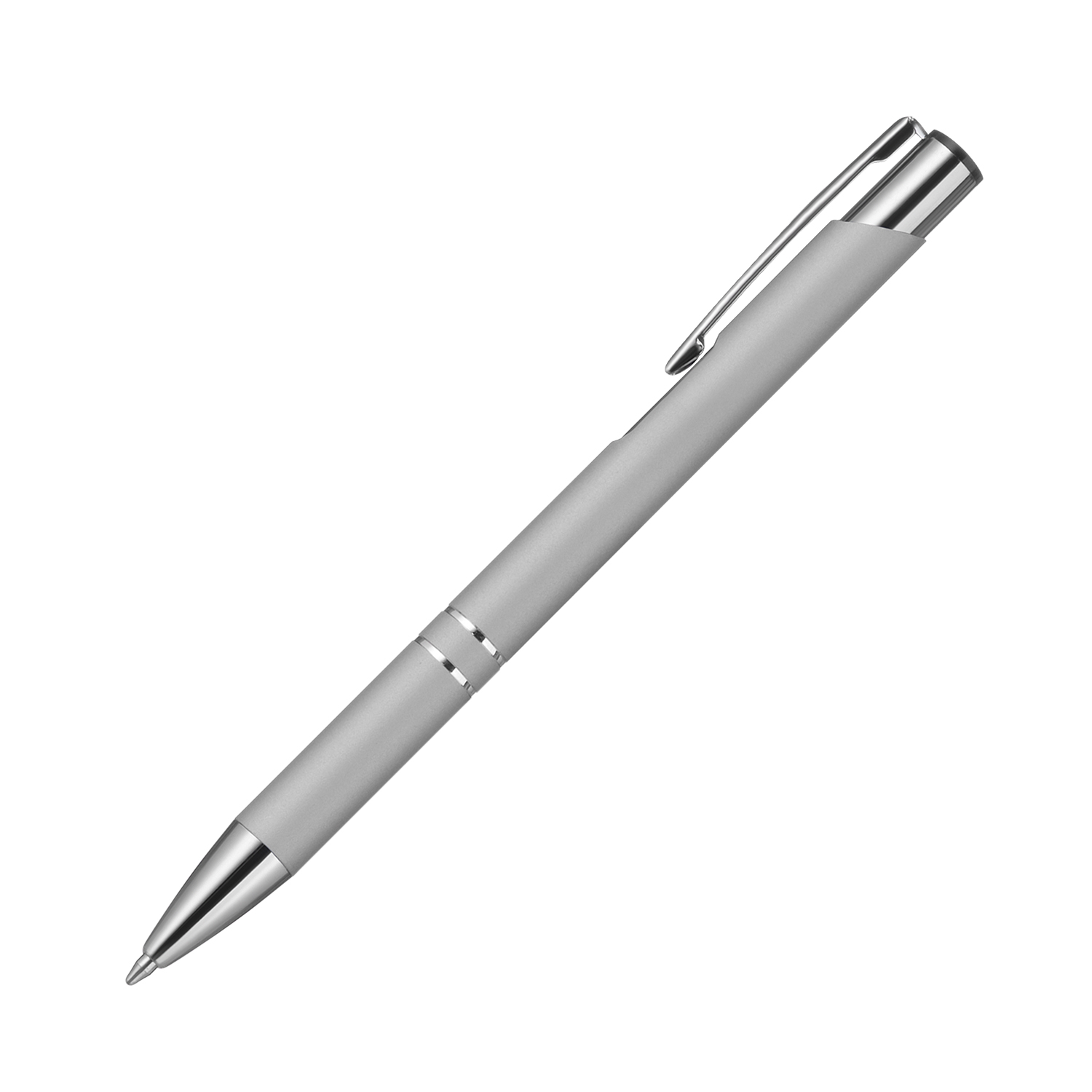 Артикул: A173207.080 — Шариковая ручка Alpha, серебряная