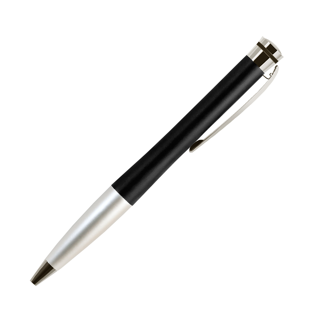 Артикул: A158223.010.111 — Шариковая ручка Megapolis, черная/серебро
