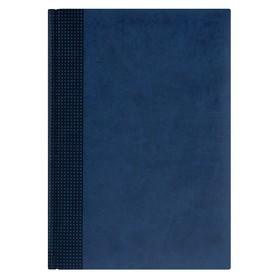 Недатированный ежедневник VELVET 145x205 мм, без календаря, синий