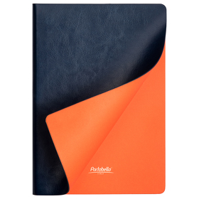 Ежедневник Portobello Trend, River side, недатированный, синий/оранжевый (без упаковки, без стикера)