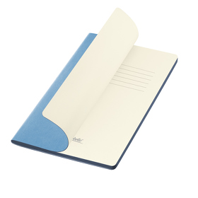 Блокнот Portobello Notebook Trend, Latte new slim, голубой/синий (A23254.600)