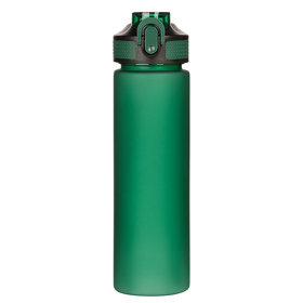 Бутылка для воды Flip, темно-зеленая (ТОЛЬКО ПОД ПОЛНУЮ ЗАПЕЧАТКУ) (A227677.040.1)