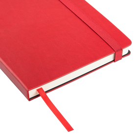 Ежедневник недатированный, Portobello Trend, Monte, 145х210, 256 стр, красный/серый