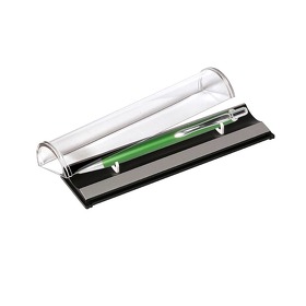 Шариковая ручка Cardin, зеленая/хром, в упаковке (A18BP0015-040S/box)
