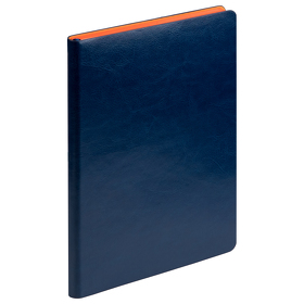 Ежедневник Portobello Trend, River side, недатированный, синий/оранжевый