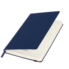 Ежедневник недатированный  Latte soft touch BtoBook, синий