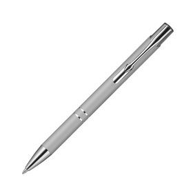 Шариковая ручка Alpha,  серебряная