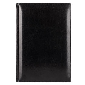 Ежедневник недатированный Madrid, 145x205, натур.кожа, черный, подарочная коробка (A21601.010)