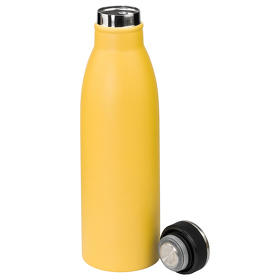 Термобутылка вакуумная герметичная, Libra, Lemoni, 500 ml, желтая