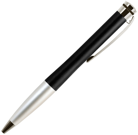 Шариковая ручка Megapolis, черная/серебро (A15BP8223-010S)