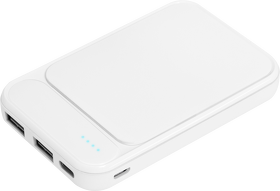 Внешний аккумулятор с подсветкой Starlight PB 5000 mAh, белый (A37019.100)