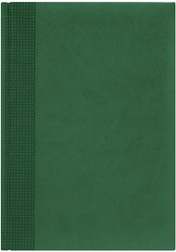 Ежедневник Velvet недатированный без календаря, зеленый (блок сине-черная графика) (A00214.140.1)