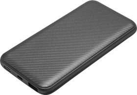 Внешний аккумулятор Carbon PB 10000 mAh, графитовый металлик (A32113.080)