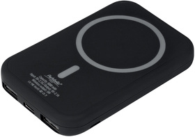 A32117.010 - Внешний аккумулятор с беспроводной зарядкой Ultima Wireless Magnetic 5000 mAh, черный