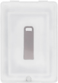 A962192.080 - Флешка Flash 16 Gb в подарочной упаковке, серебряная