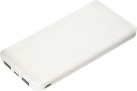 Внешний аккумулятор Elari Plus 10000 mAh, белый (A37597.100)