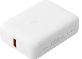 Внешний аккумулятор с функцией быстрой зарядки Formula 10000 mAh, белый (A37123.100)