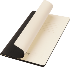 Блокнот Alpha slim, черный (A24264.010)