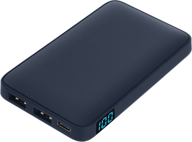 Внешний аккумулятор с подсветкой Ancor 5000 mAh, синий (A37525.030)