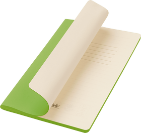 Блокнот Alpha slim, салатовый (A24264.045)