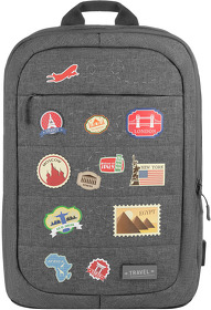 Рюкзак Eclipse с USB разъемом, серый Travel (A51904.080.Travel)