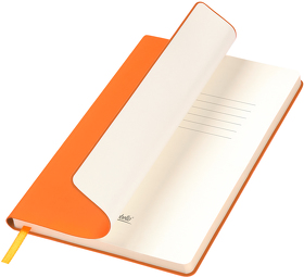 Ежедневник Spark недатированный, оранжевый (с упаковкой, со стикерами) (A19280.070)