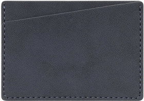 Кардхолдер Nuba со скошенным карманом, синий (A31100.030)