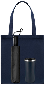 Подарочный набор Levante, синий (зонт, термокружка, шоппер) (A241156.030)