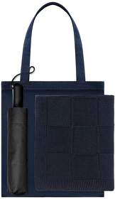 Подарочный набор Levante, синий (зонт, плед, шоппер) (A241157.030)